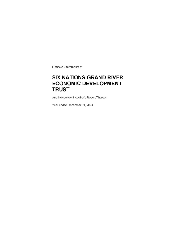 2024 12 31 Grand River Economic Development Trust FS Page 01